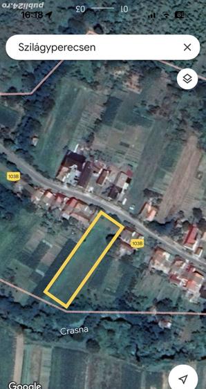 Teren de 1500 mp, în Pericei