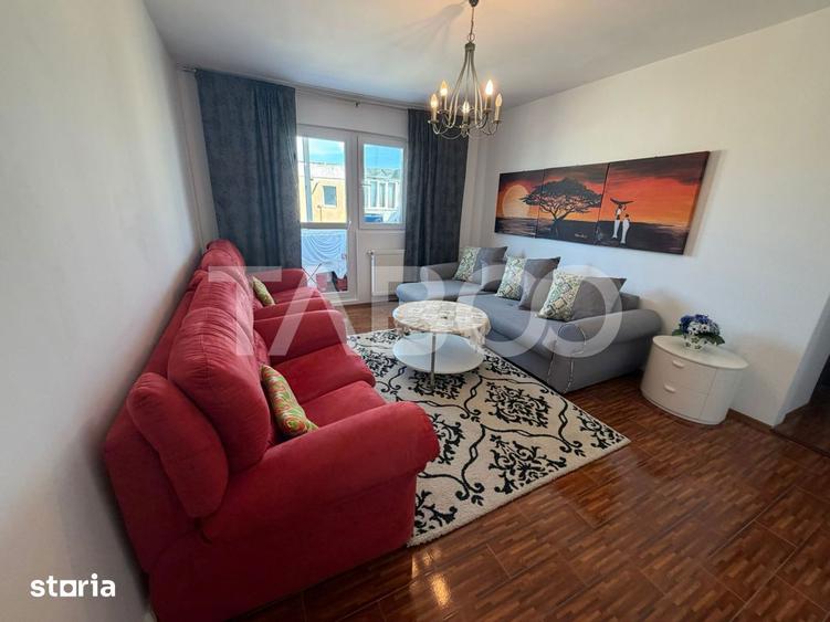 Apartament cu 2 camere semidecomandat, mobilat în Central
