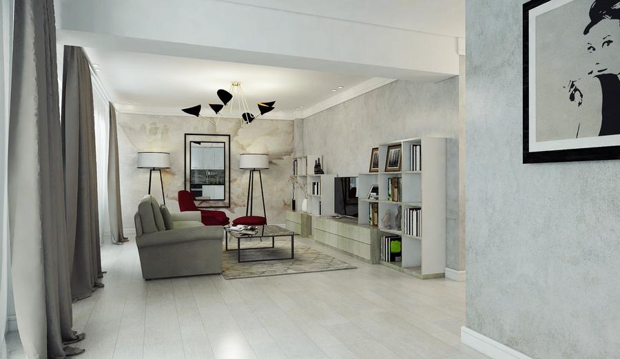 Apartament cu 15 camere decomandat în Polonă