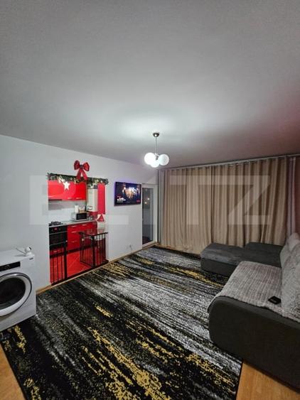 Apartament cu 2 camere semidecomandat, mobilat în Apahida