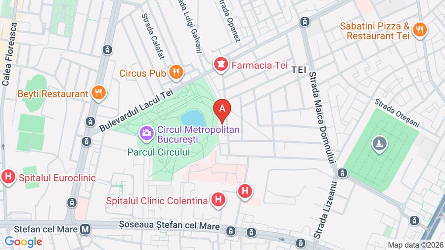 Garsonieră decomandată în Barbu Văcărescu