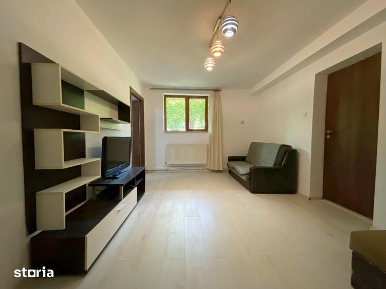 Apartament cu 2 camere semidecomandat, mobilat în Floreasca