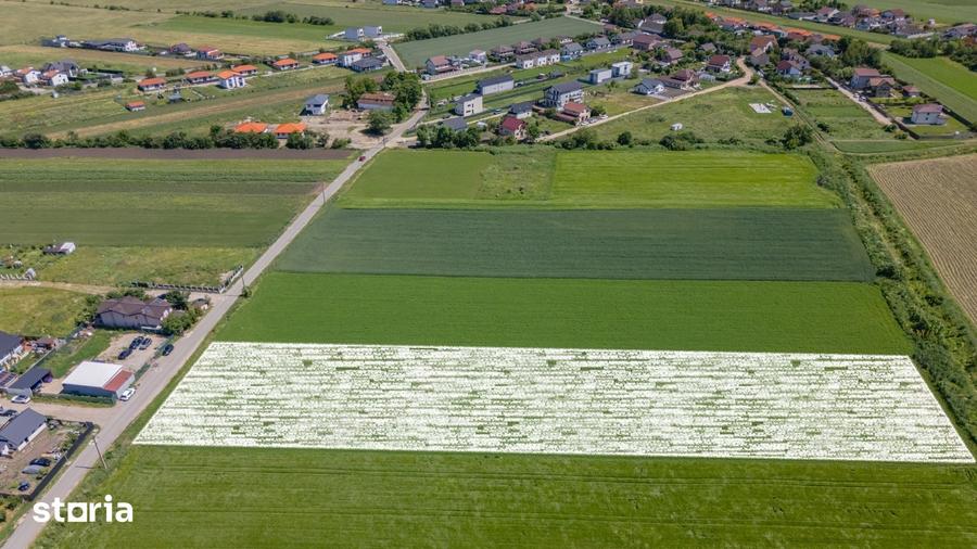 Teren de 9300 mp, în Stupini