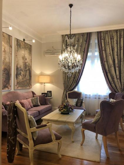 Apartament cu 5 camere decomandat, mobilat în Dorobanți