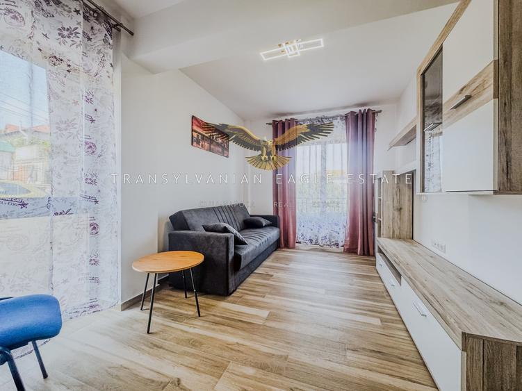Apartament cu 2 camere semidecomandat, mobilat în Borhanci