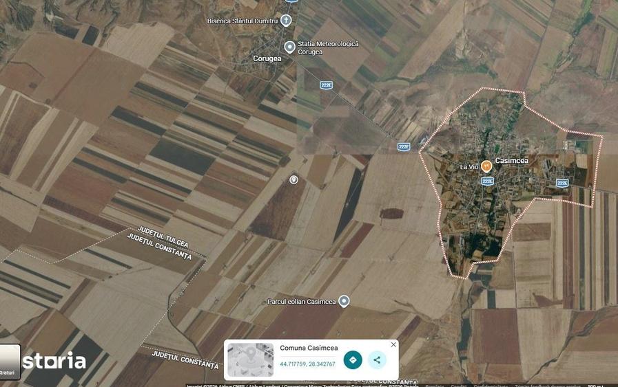 Teren de 34000 mp, în Casimcea