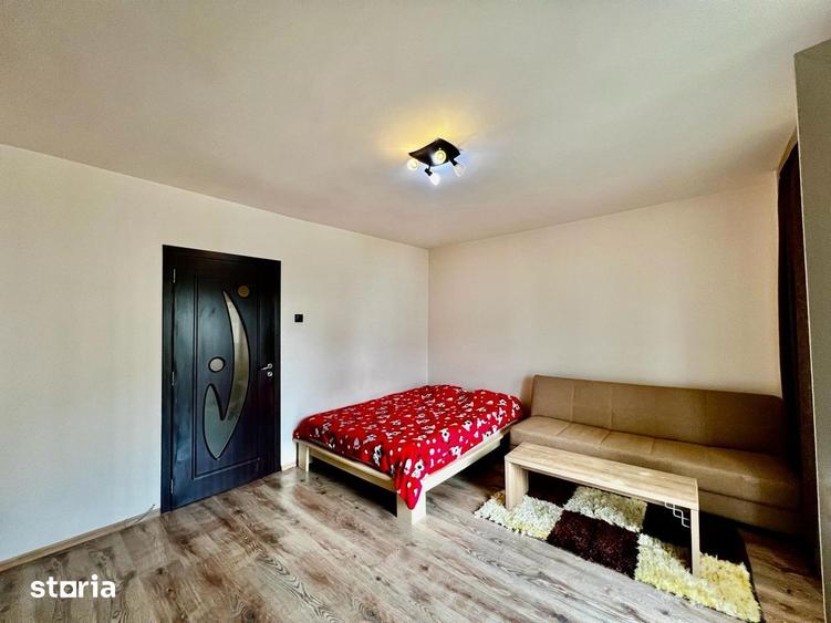 Garsonieră decomandată, mobilată în Păcurari