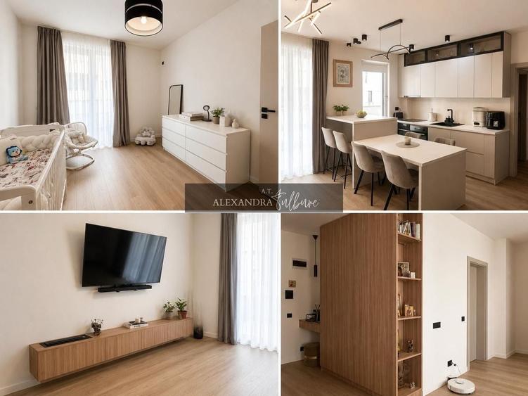 Apartament cu 3 camere semidecomandat în Florești