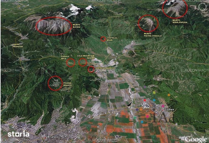 Teren de 93500 mp, în Cheia