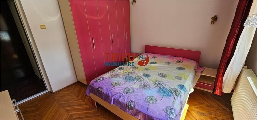 Apartament cu 3 camere decomandat, mobilat în Tolstoi