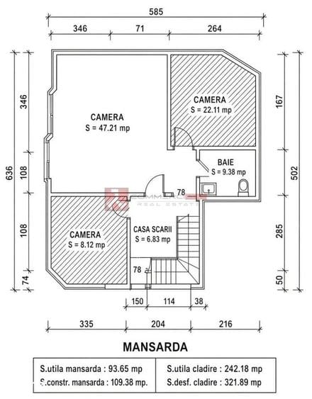 Spațiu comercial, de 245 mp, în Centrul Civic