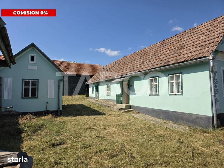 Casă cu 3 camere cu Teren 1800 Mp în Păuca
