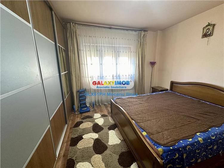 Apartament cu 3 camere decomandat, mobilat în Cantacuzino