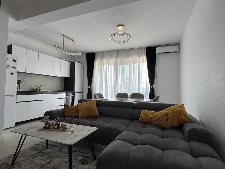 Apartament cu 2 camere nedecomandat în Giroc