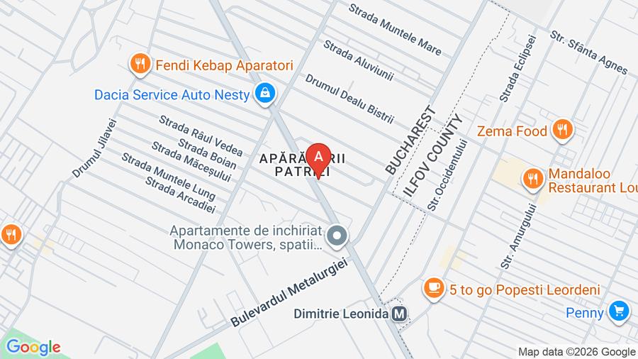 Apartament cu 2 camere decomandat în Apărătorii Patriei
