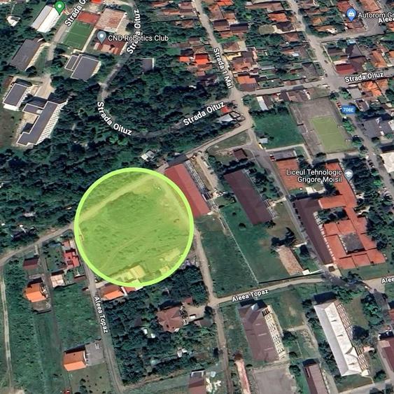 Teren Deva, zona Licee, 1000m2 Construibil (Utilitati la 50m) - 2