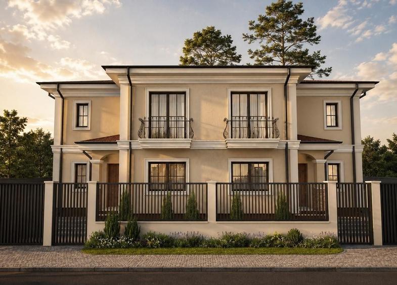 Duplex cu 4 camere cu Teren 254 Mp în Giroc