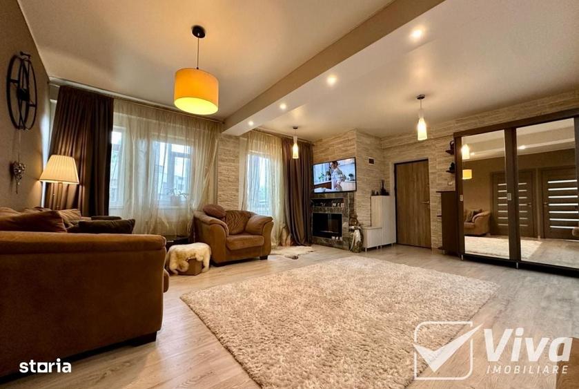 Apartament cu 3 camere semidecomandat în Bucium
