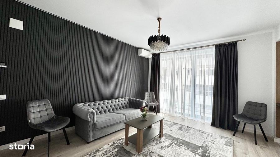 Apartament cu 2 camere, mobilat în Nord