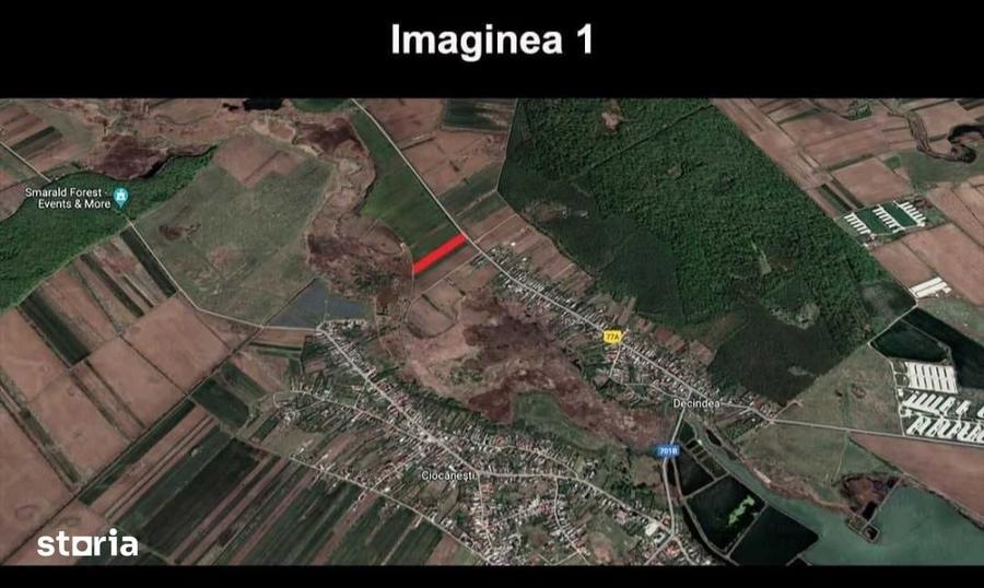 Teren de 24260 mp, în Ciocănești