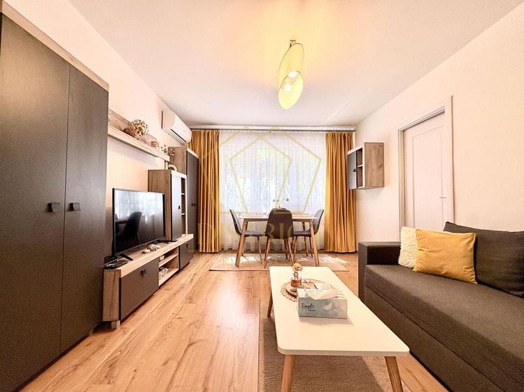 Apartament cu 2 camere semidecomandat, mobilat în Spitalul Județean