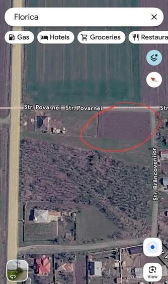 Teren de 1436 mp, în Florica