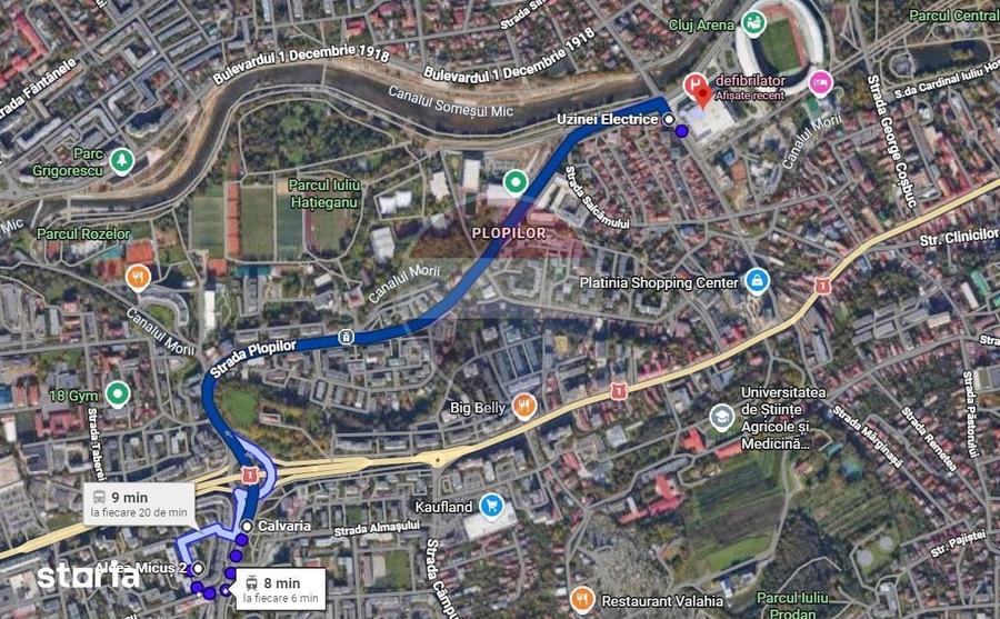 Apartament cu 3 camere decomandat în Mănăștur
