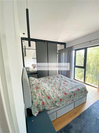 Apartament cu 2 camere semidecomandat, mobilat în Pipera