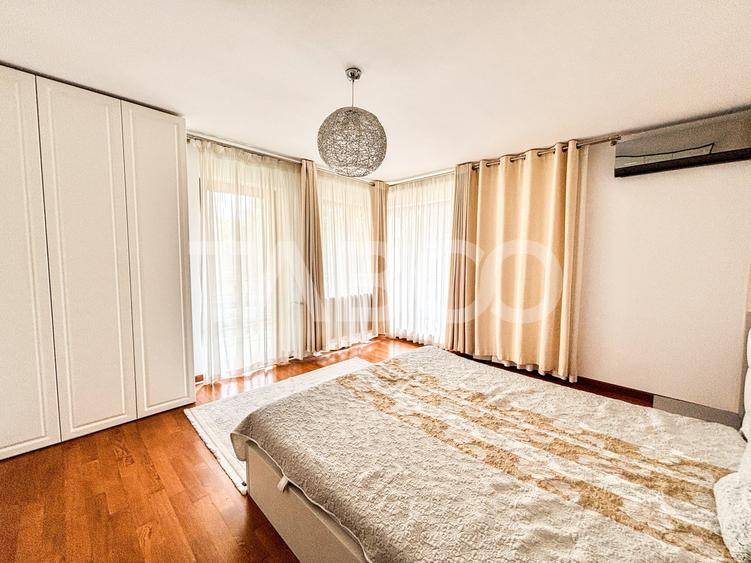 Apartament cu 3 camere semidecomandat, mobilat în Europa