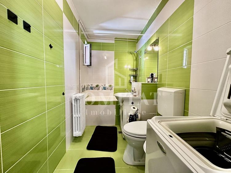 Apartament cu 3 camere semidecomandat, mobilat în Mănăștur