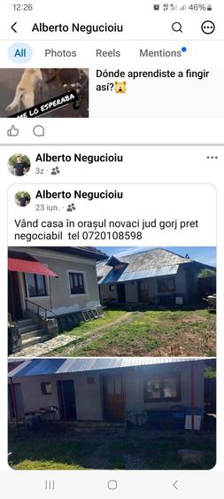 Vand imobil in oras novaci - 1