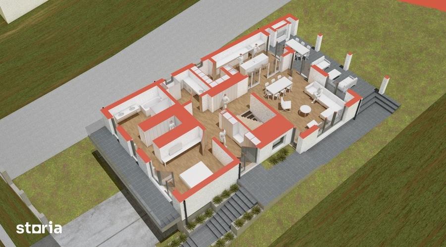 Casă cu 5 camere cu Teren 684 Mp în Spitalul Județean