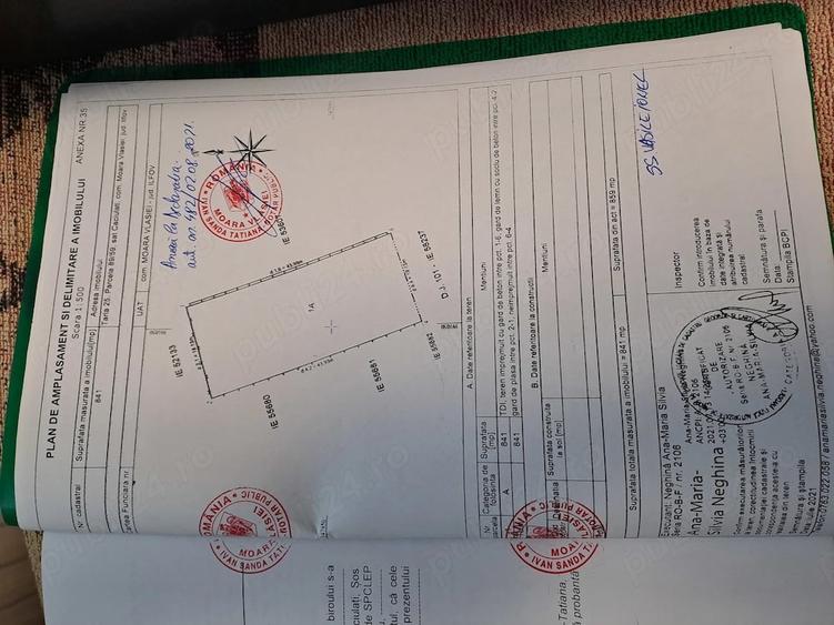 Teren pentru casa sos.Unirii nr 198 Caciulati - 2