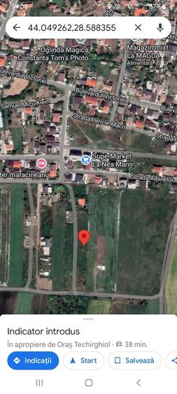 Teren Construcții intravilan de 370 mp, în Techirghiol