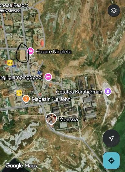 Teren de 2500 mp, în Vadu