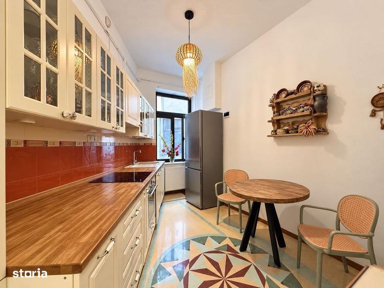 Apartament cu 3 camere, mobilat în Cișmigiu