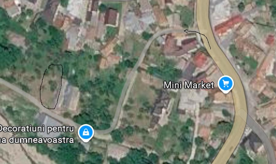 Teren Construcții intravilan de 1686 mp, în Dealu Mare