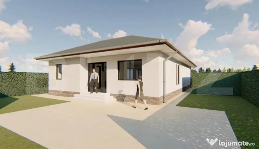 Casă cu 3 camere cu Teren 470 Mp în Central