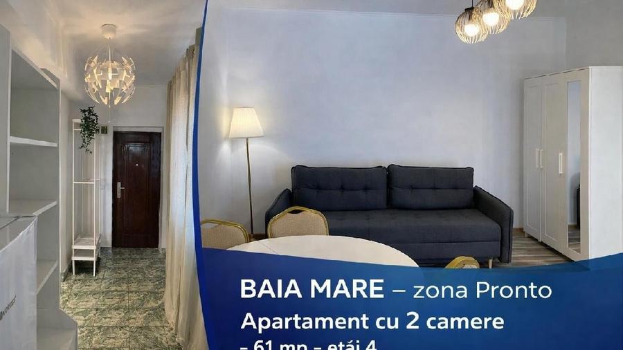 Apartament cu 2 camere semidecomandat în Valea Borcutului