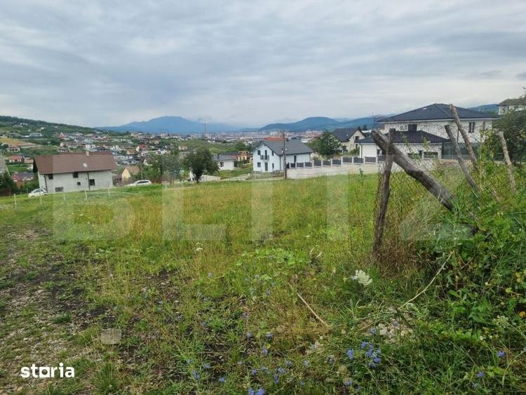 Teren 700 mp cu priveliste spre oras, disponibil si parcelat, Bistrita - 16