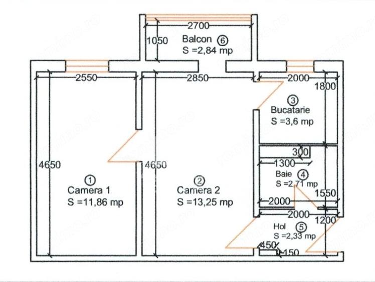 Apartament 2 camere de vanzare, etaj 2, zona Dacia, Timisoara - 3