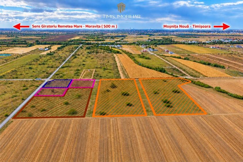 Teren Construcții intravilan de 620 mp, în Moșnița Nouă