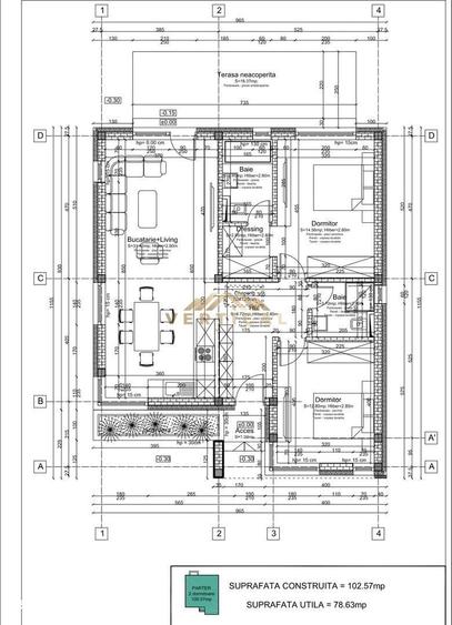 Casă cu 3 camere cu Teren 347 Mp în Vidra