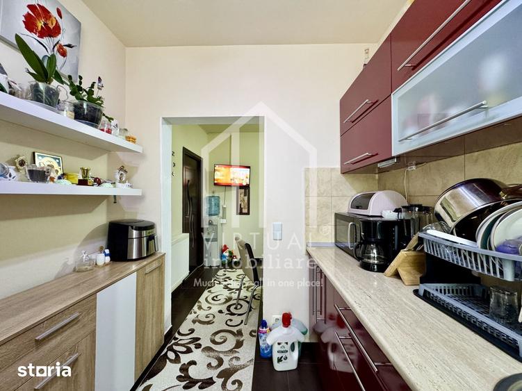 Apartament cu 2 camere, mobilat în Central