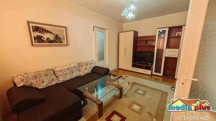 Apartament cu 2 camere semidecomandat în Central