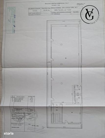 Spațiu comercial, de 242 mp, în C5