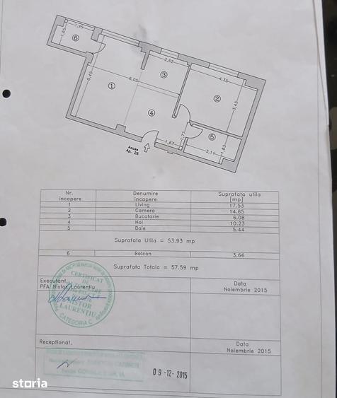 Apartament cu 2 camere în Sud