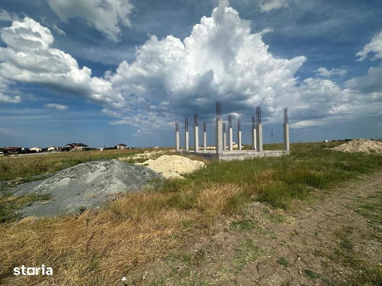 teren de vanzare Techirghiol cu fundatie si autorizatie construire - 4