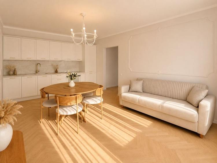 Apartament cu 2 camere semidecomandat, mobilat în Florești — fotografia 3