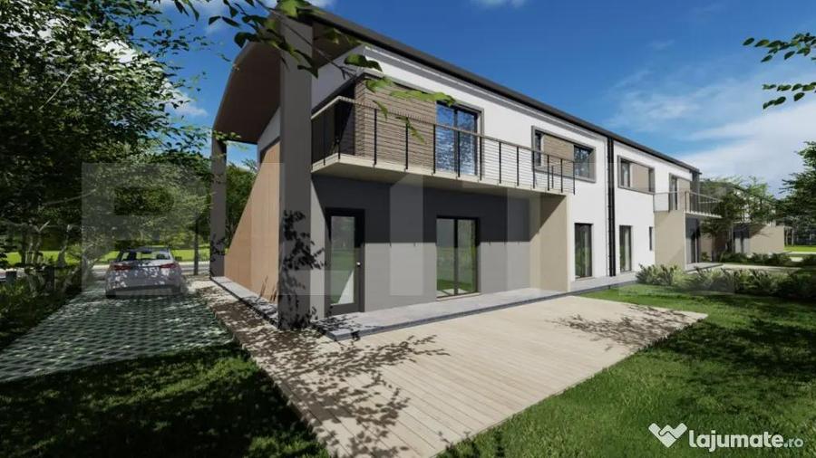 Apartament cu 3 camere decomandat în Tărlungeni
